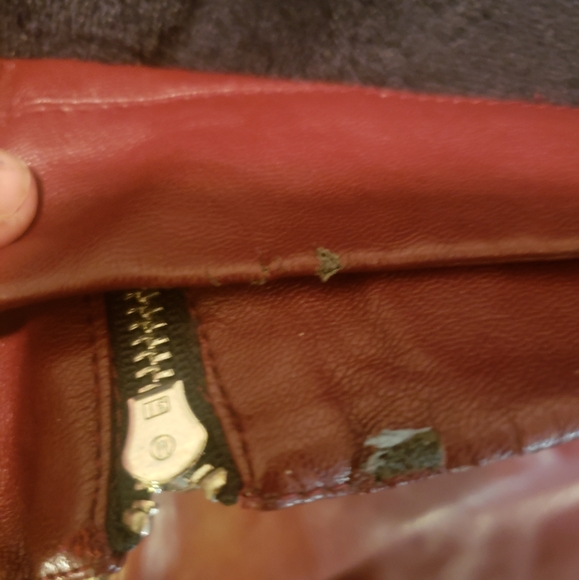 The I-Can't-Believe-it's-Faux Leather Mini Skirt from BLUE BLUSH - Picture 8 of 9